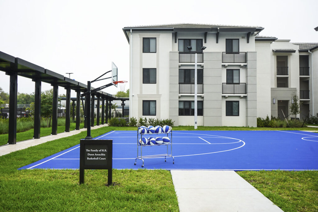 The Village of Casa Familia Basketball Court and Apartment